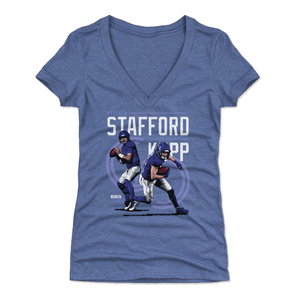 Matthew Stafford Women's V-Neck T-Shirt | 500 LEVEL