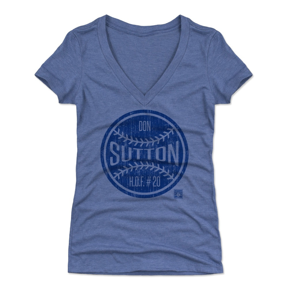 Don Sutton Women's V-Neck T-Shirt | 500 LEVEL