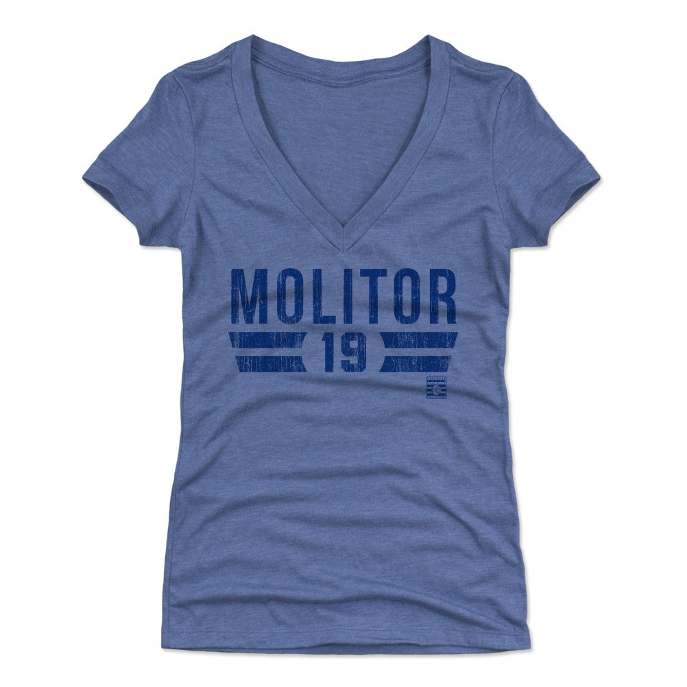 Paul Molitor Women's V-Neck T-Shirt | 500 LEVEL