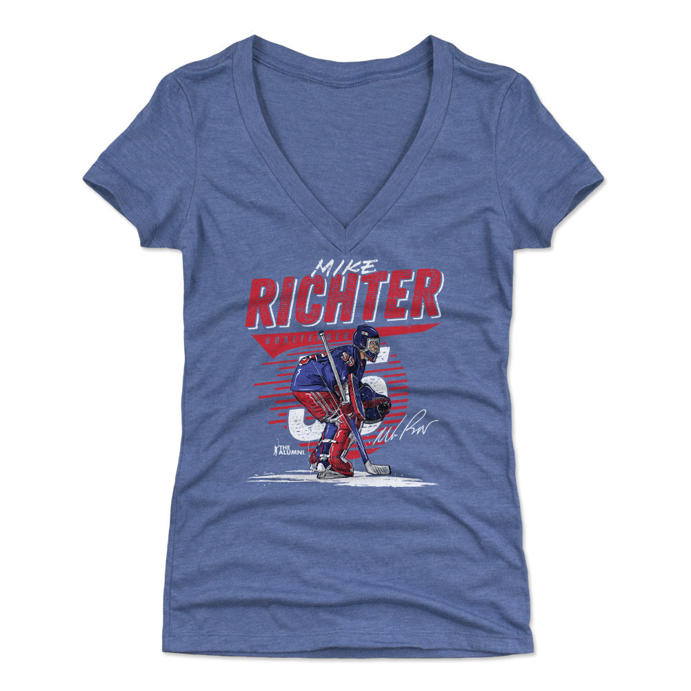 Mike Richter Women's V-Neck T-Shirt | 500 LEVEL