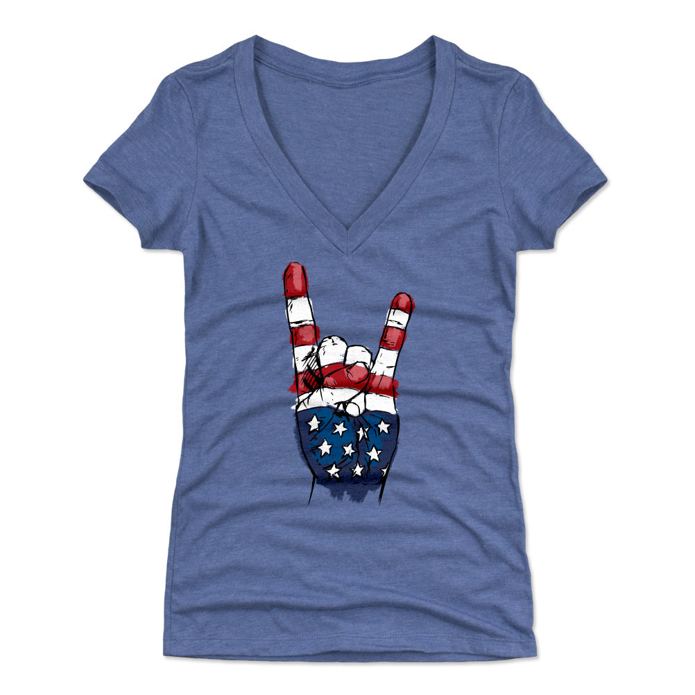 USA Women's V-Neck T-Shirt | 500 LEVEL