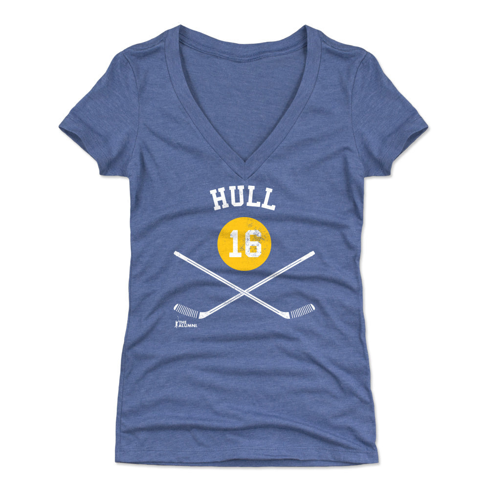Brett Hull Women's V-Neck T-Shirt | 500 LEVEL