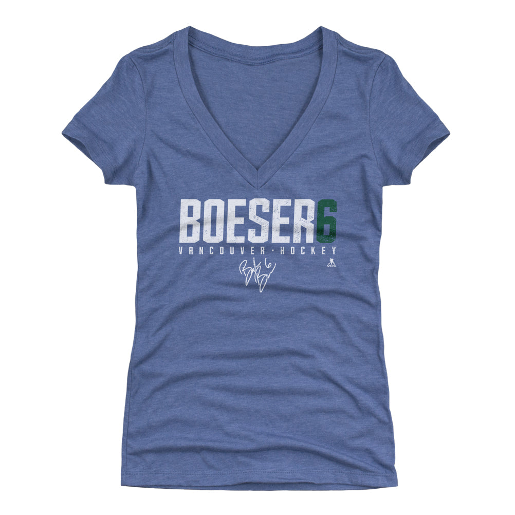 Brock Boeser Women's V-Neck T-Shirt | 500 LEVEL