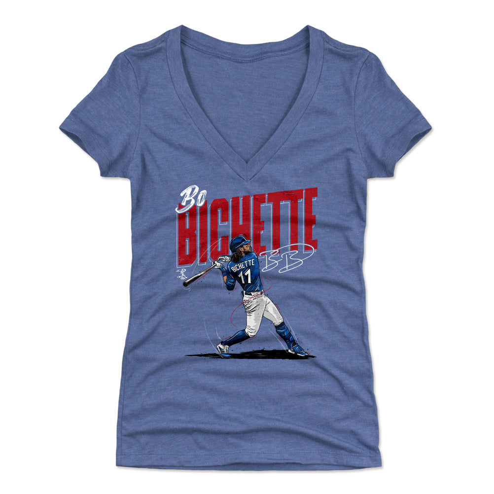 Bo Bichette Women's V-Neck T-Shirt | 500 LEVEL