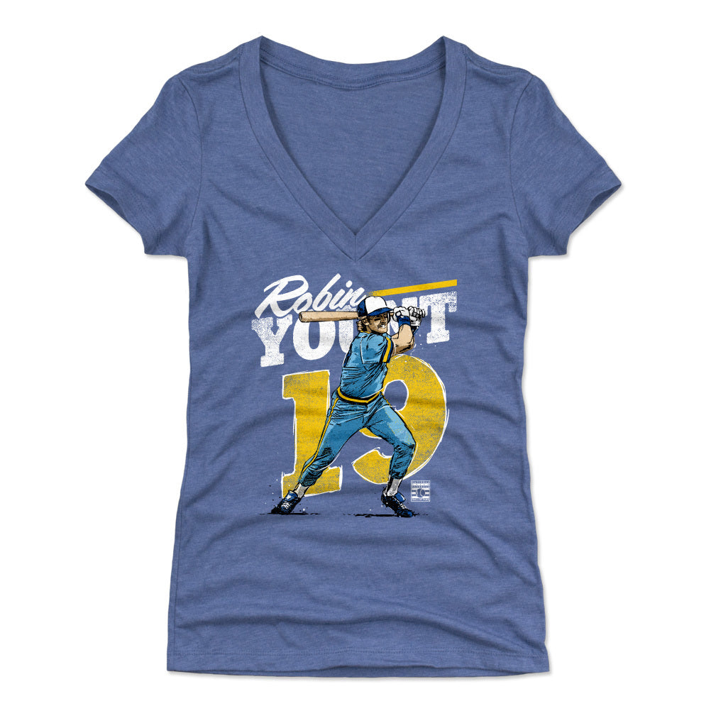 Robin Yount Women's V-Neck T-Shirt | 500 LEVEL