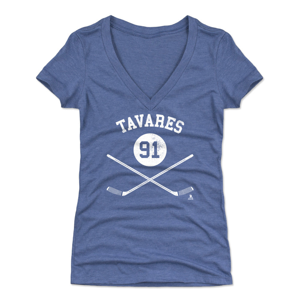 John Tavares Women's V-Neck T-Shirt | 500 LEVEL