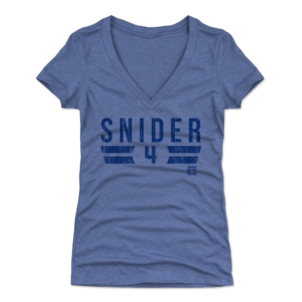 Duke Snider Women's V-Neck T-Shirt | 500 LEVEL