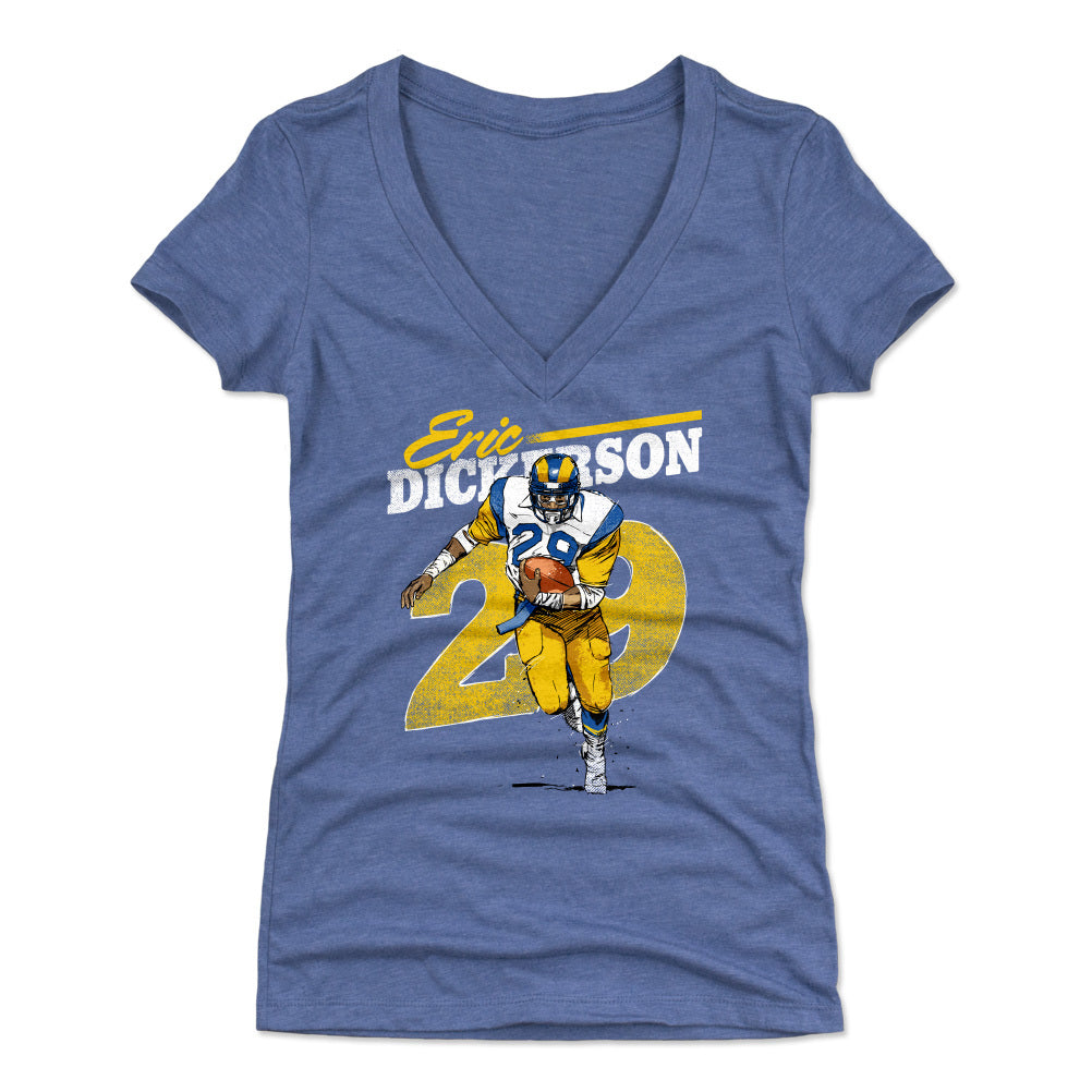 Eric Dickerson Women's V-Neck T-Shirt | 500 LEVEL