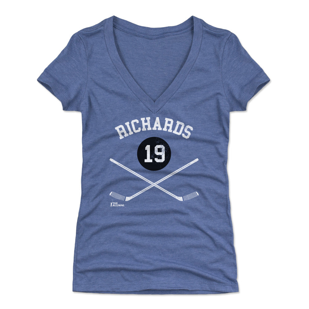 Brad Richards Women's V-Neck T-Shirt | 500 LEVEL