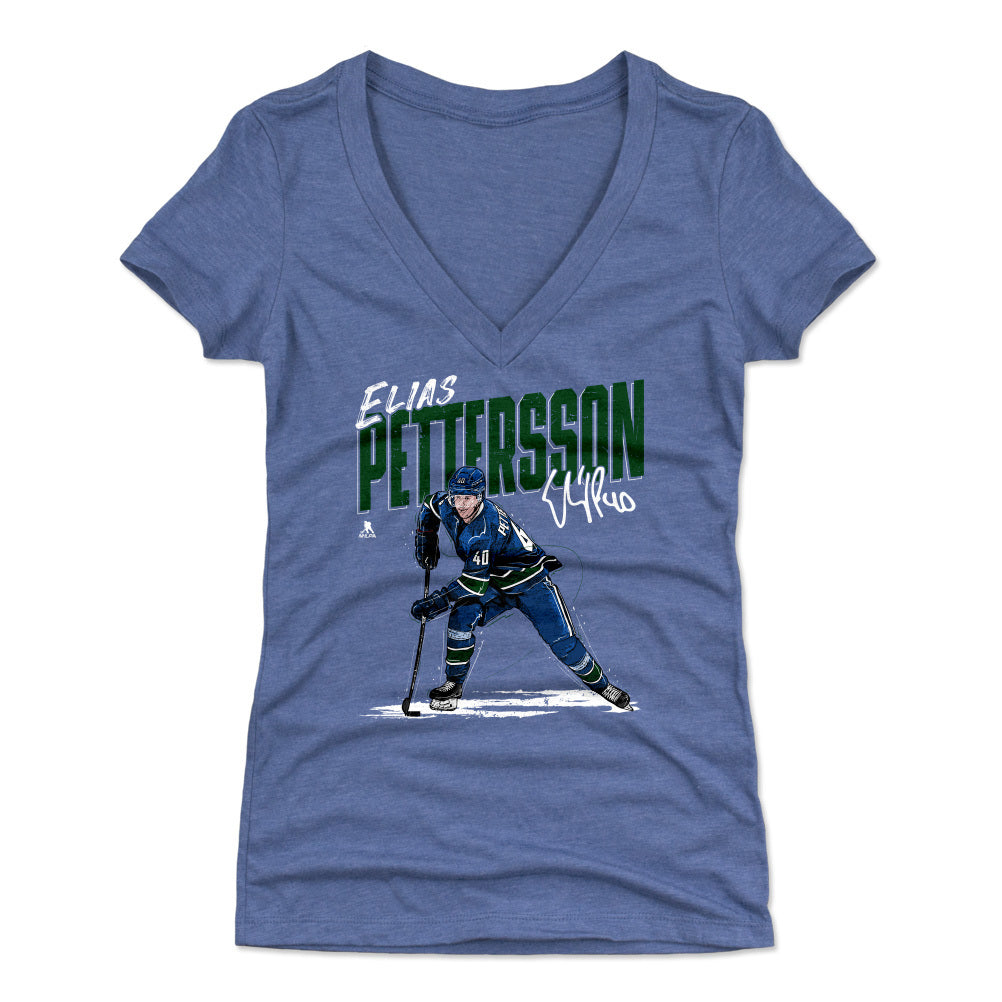 Elias Pettersson Women's V-Neck T-Shirt | 500 LEVEL