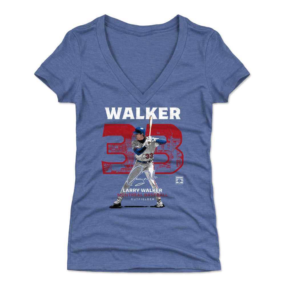 Larry Walker Women's V-Neck T-Shirt | 500 LEVEL
