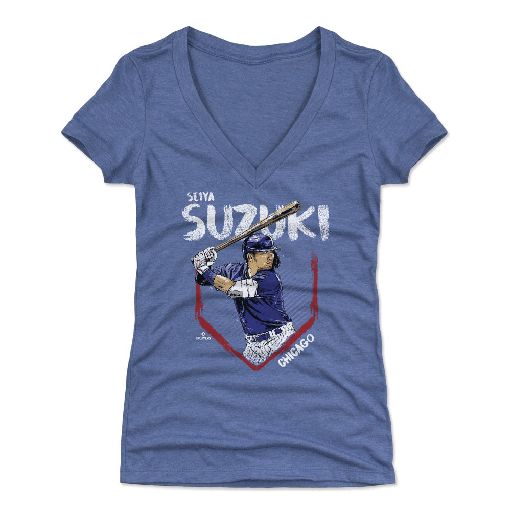 Seiya Suzuki Women's V-Neck T-Shirt | 500 LEVEL