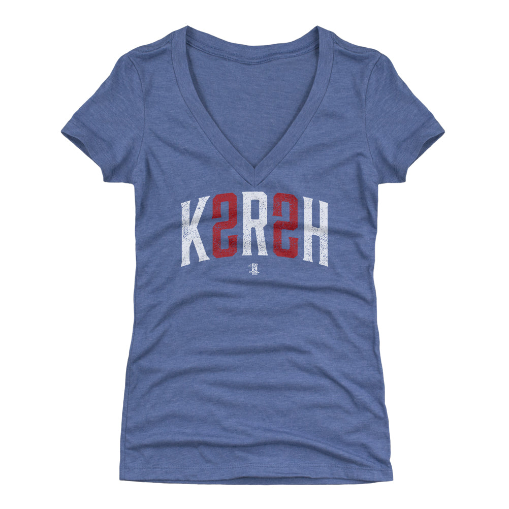 Clayton Kershaw Women's V-Neck T-Shirt | 500 LEVEL