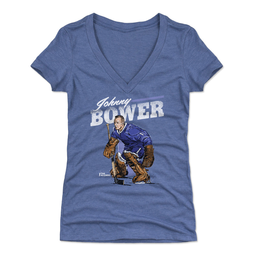 Johnny Bower Women's V-Neck T-Shirt | 500 LEVEL