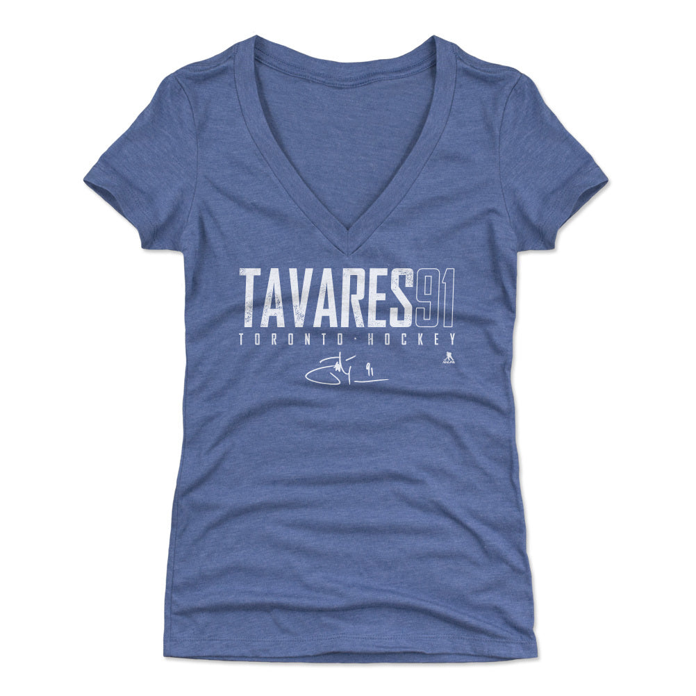 John Tavares Women's V-Neck T-Shirt | 500 LEVEL