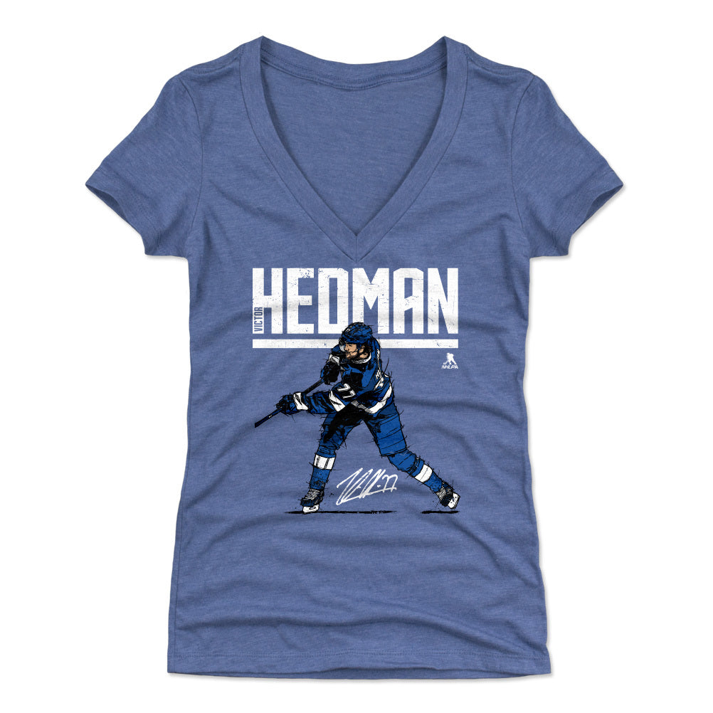 Victor Hedman Women's V-Neck T-Shirt | 500 LEVEL