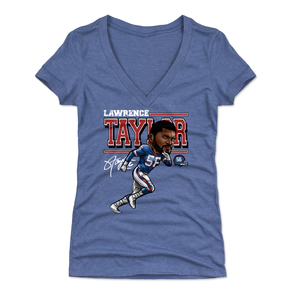 Lawrence Taylor Women's V-Neck T-Shirt | 500 LEVEL