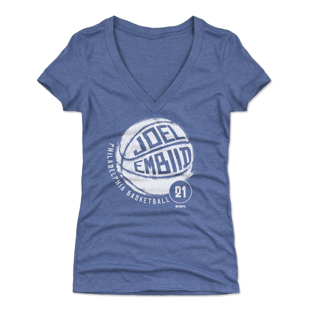 Joel Embiid Women's V-Neck T-Shirt | 500 LEVEL
