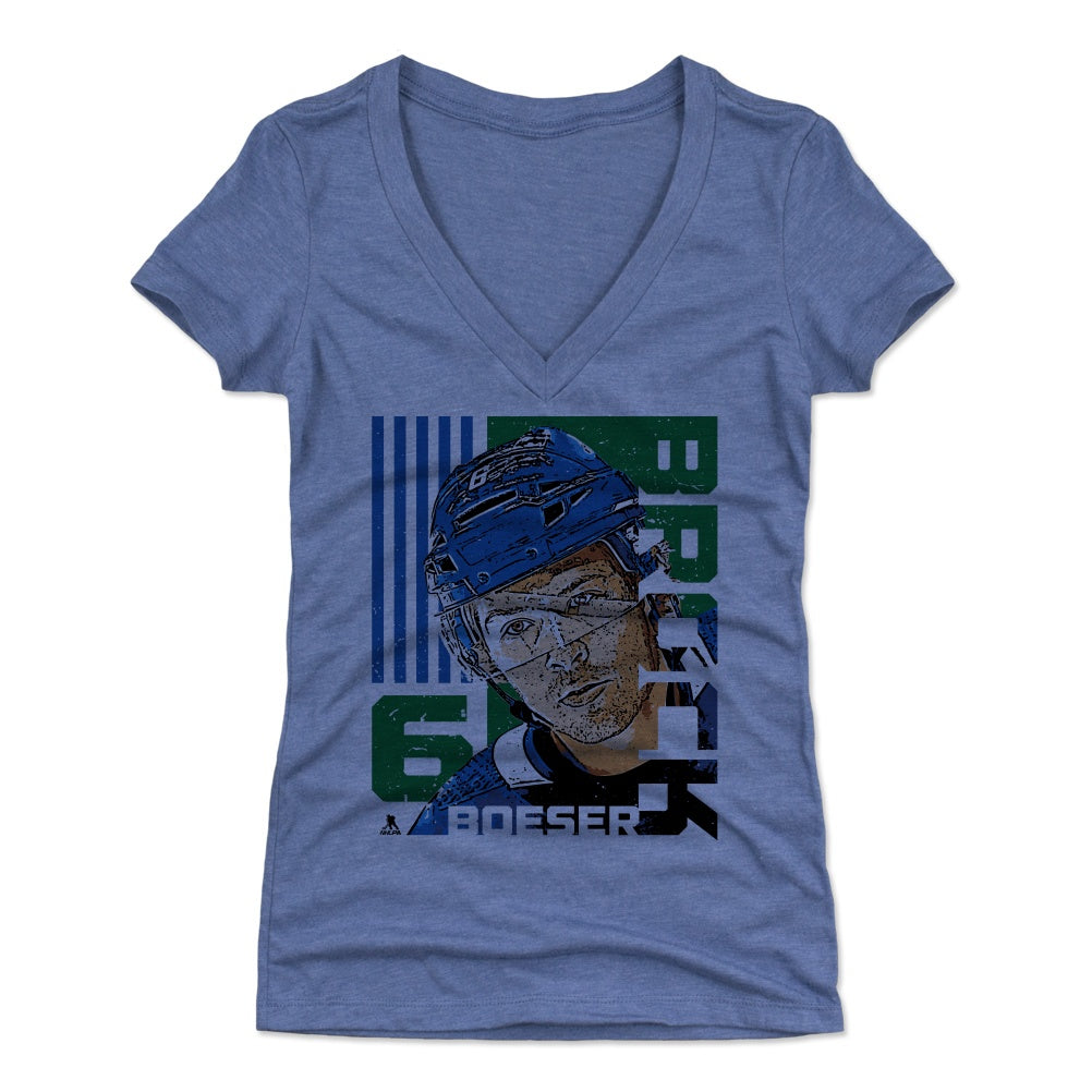 Brock Boeser Women's V-Neck T-Shirt | 500 LEVEL