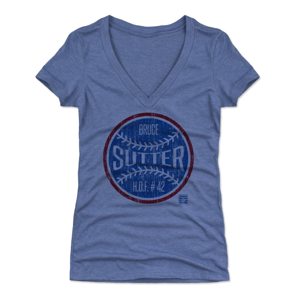 Bruce Sutter Women's V-Neck T-Shirt | 500 LEVEL