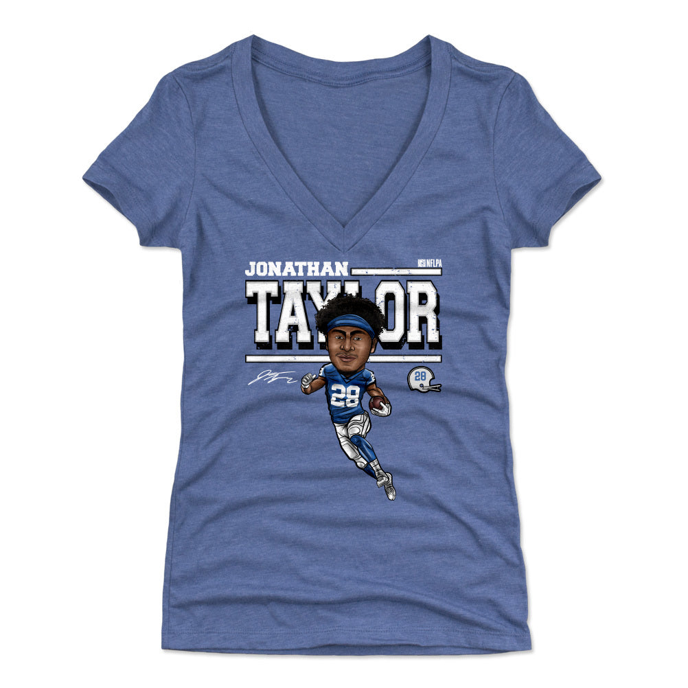Jonathan Taylor Women's V-Neck T-Shirt | 500 LEVEL