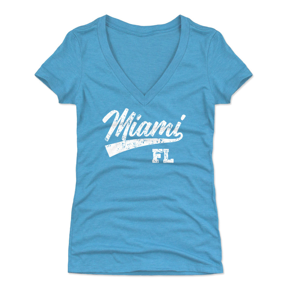 Miami Women's V-Neck T-Shirt | 500 LEVEL