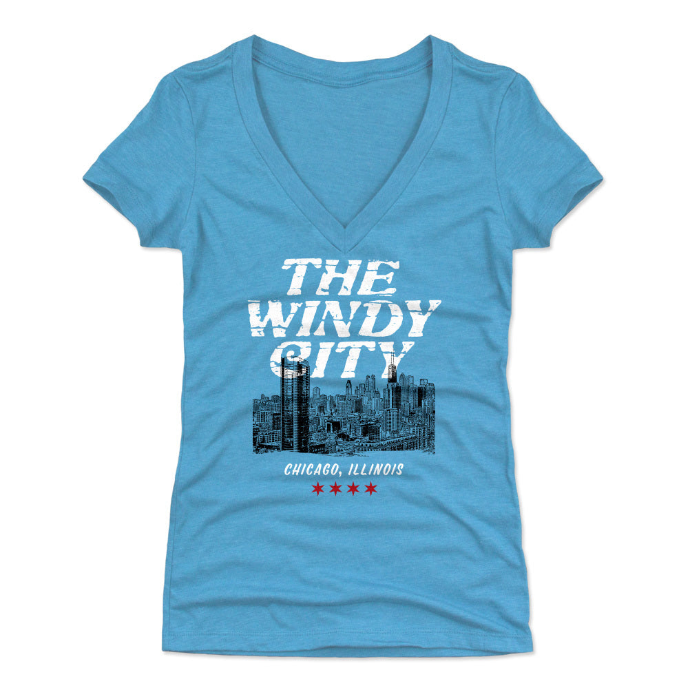 Chicago Women's V-Neck T-Shirt | 500 LEVEL