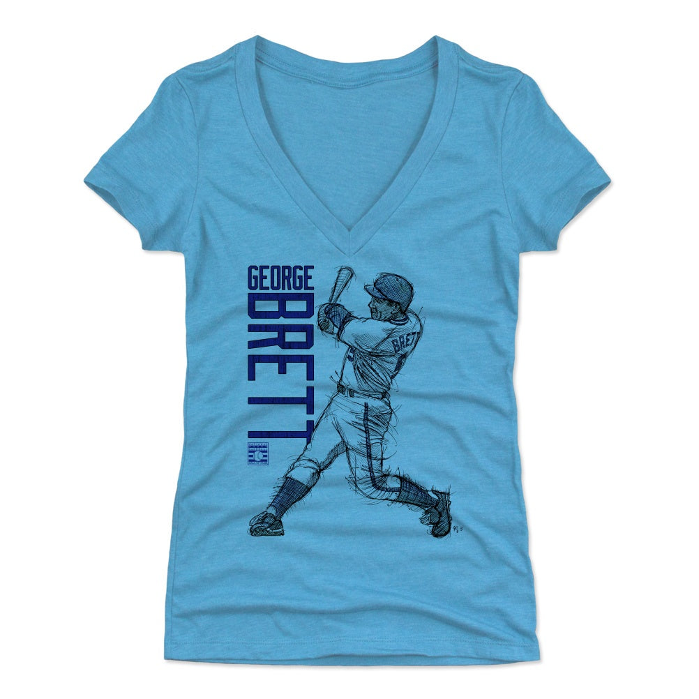 George Brett Women's V-Neck T-Shirt | 500 LEVEL