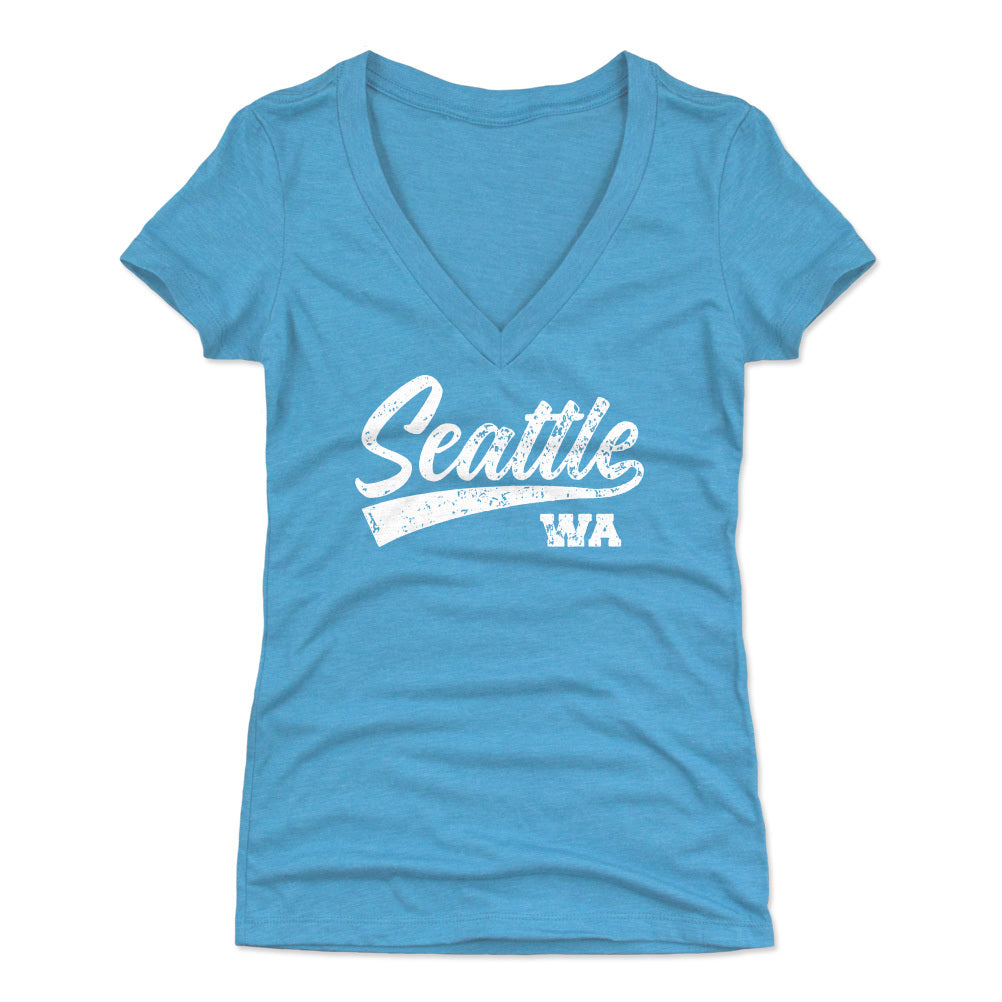 Seattle Women's V-Neck T-Shirt | 500 LEVEL