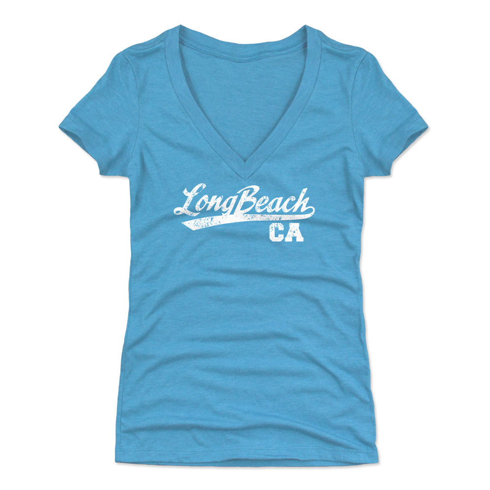 Long Beach Women's V-Neck T-Shirt | 500 LEVEL