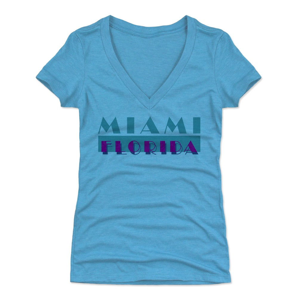 Miami Women's V-Neck T-Shirt | 500 LEVEL