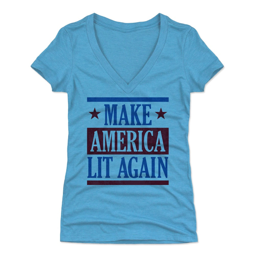 USA Women's V-Neck T-Shirt | 500 LEVEL