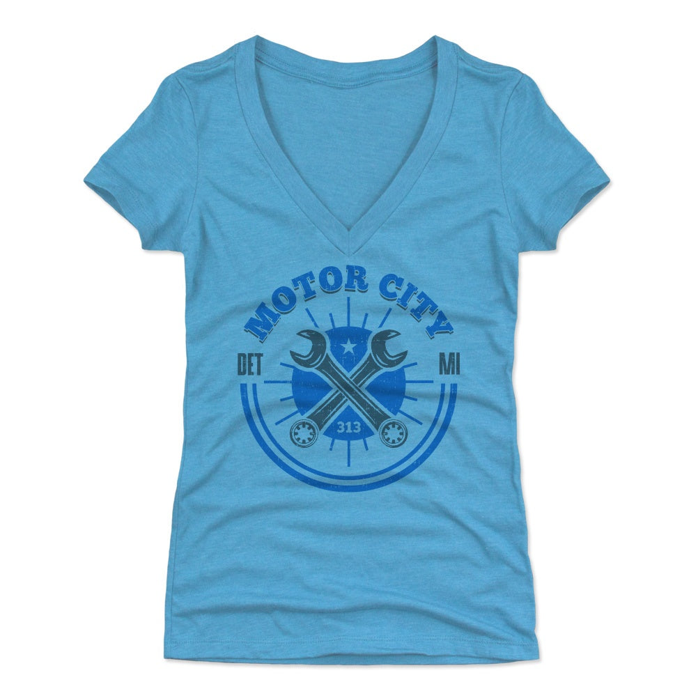 Detroit Women's V-Neck T-Shirt | 500 LEVEL