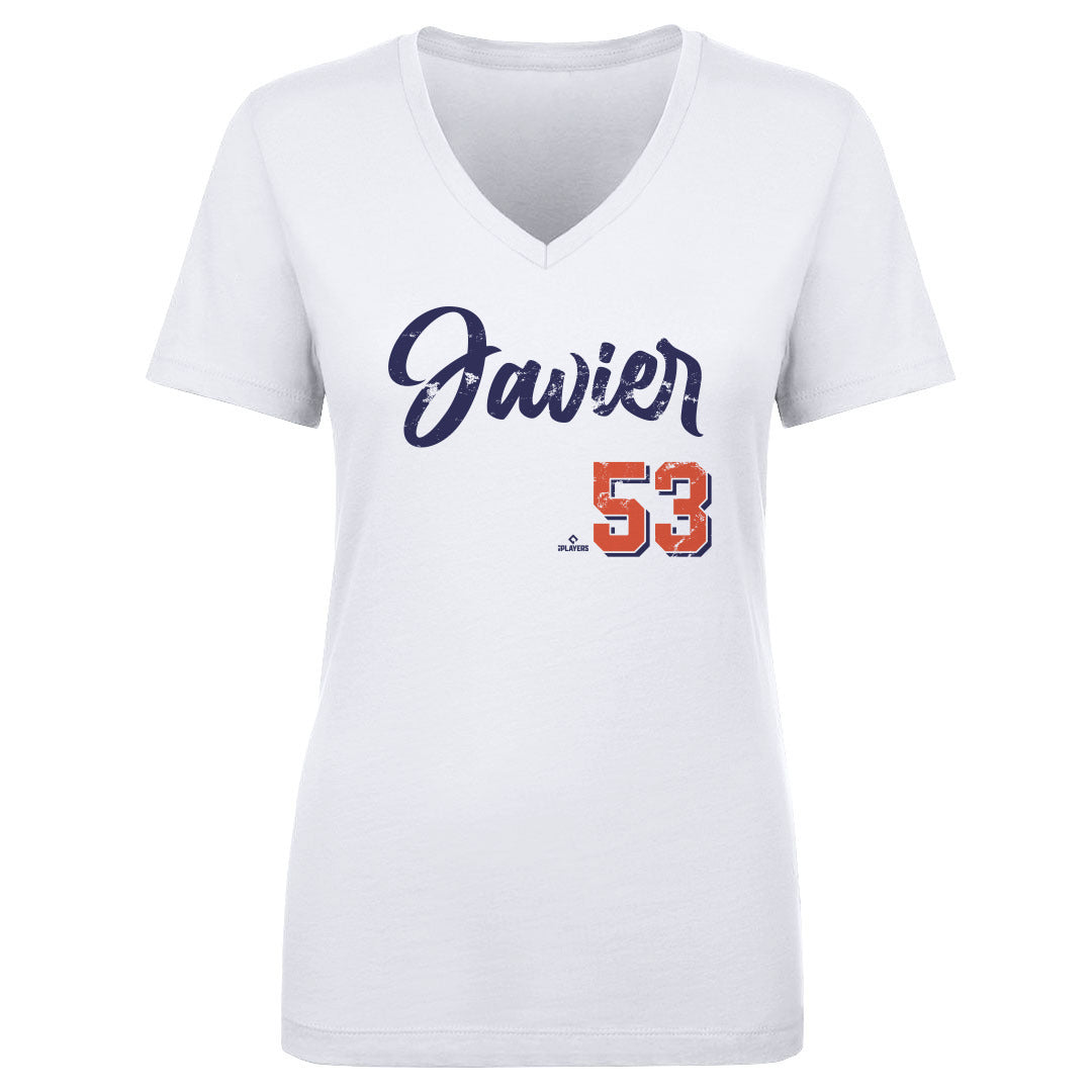Cristian Javier Women's V-Neck T-Shirt | 500 LEVEL