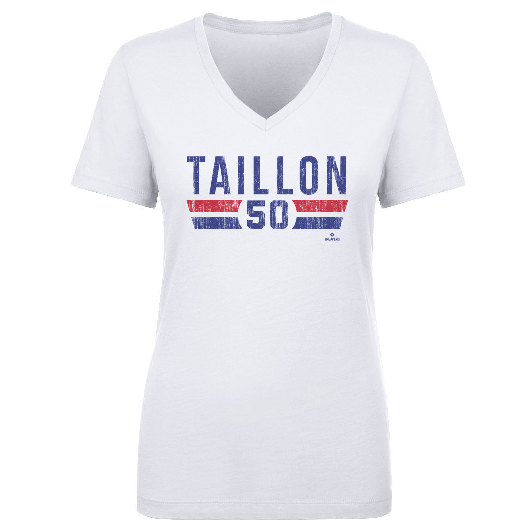 Jameson Taillon Women's V-Neck T-Shirt | 500 LEVEL