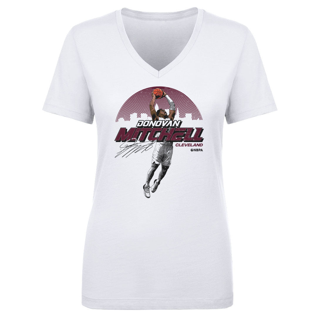 Donovan Mitchell Women's V-Neck T-Shirt | 500 LEVEL