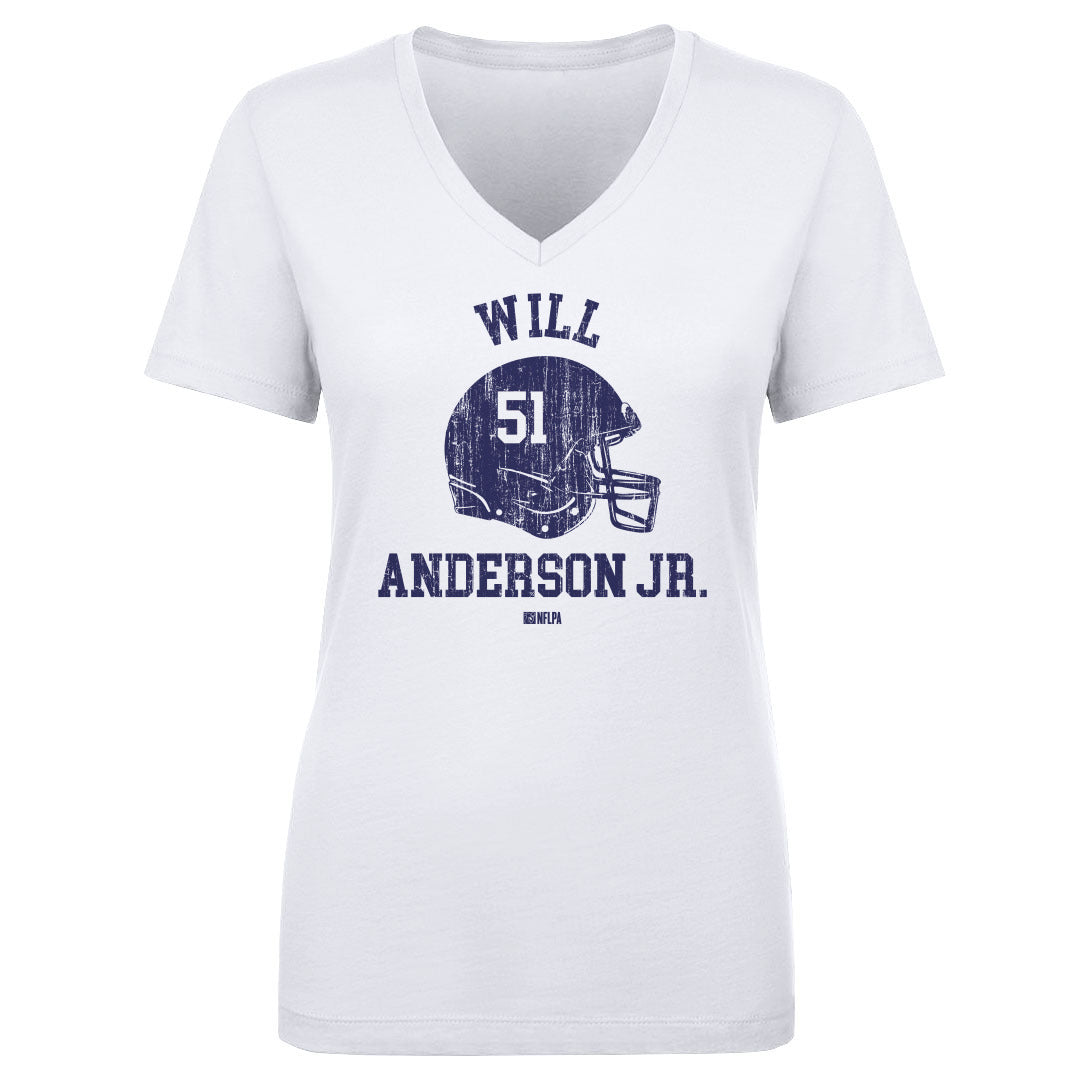 Will Anderson Jr. Women's V-Neck T-Shirt | 500 LEVEL