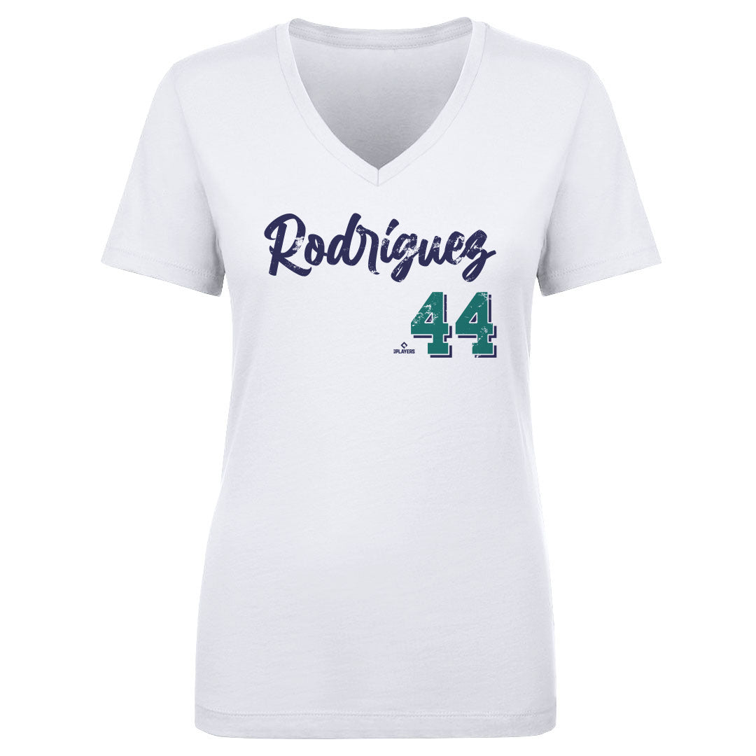 Julio Rodriguez Women's V-Neck T-Shirt | 500 LEVEL