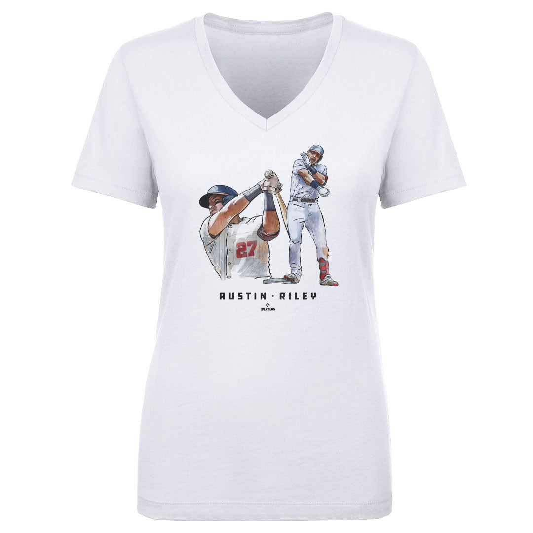 Austin Riley Women's V-Neck T-Shirt | 500 LEVEL