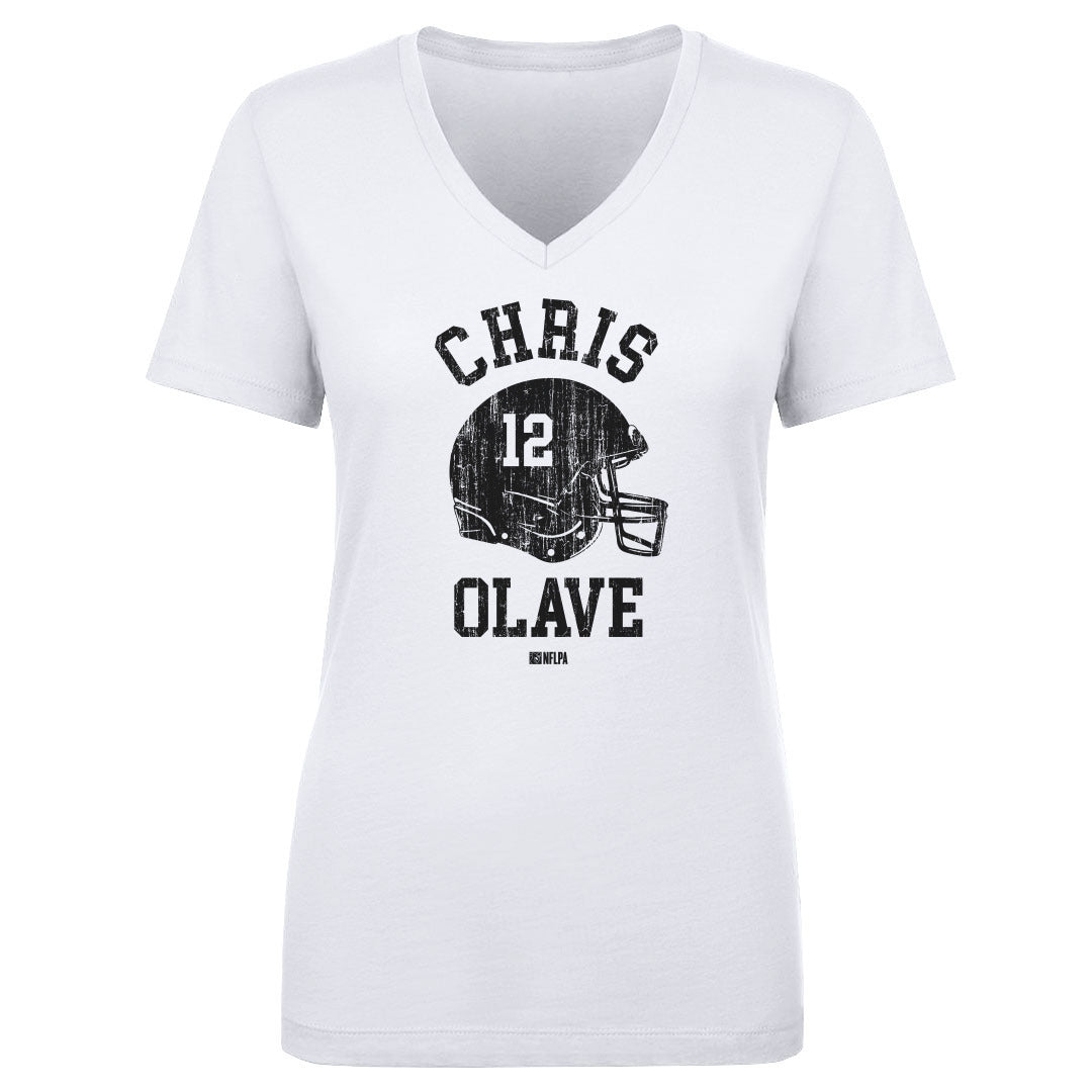 Chris Olave Women's V-Neck T-Shirt | 500 LEVEL