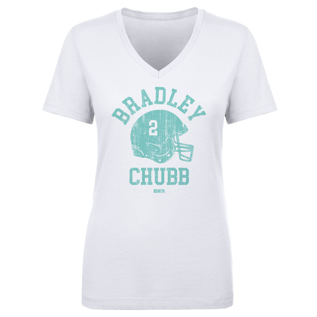 Bradley Chubb Women's V-Neck T-Shirt | 500 LEVEL