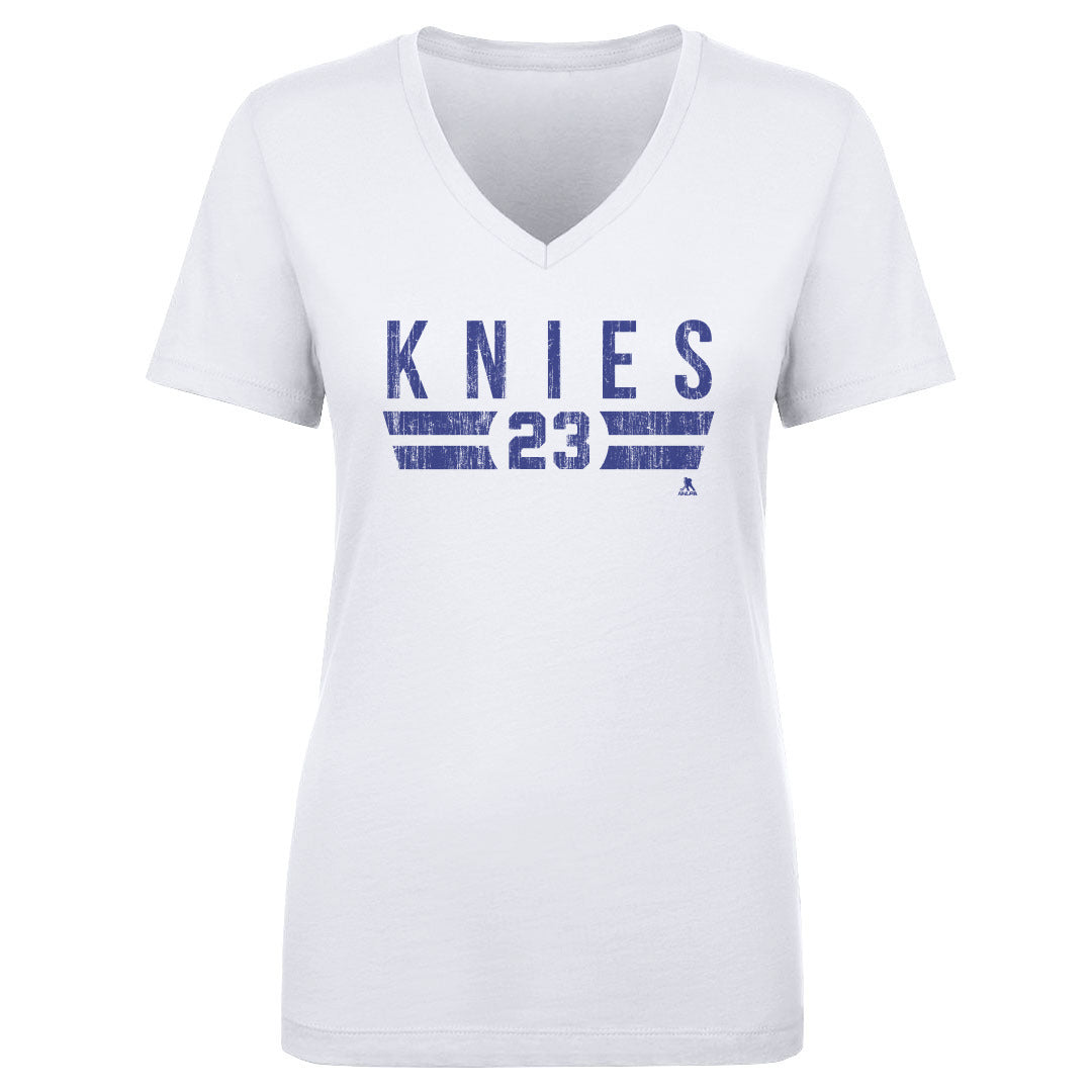 Matthew Knies Women's V-Neck T-Shirt | 500 LEVEL