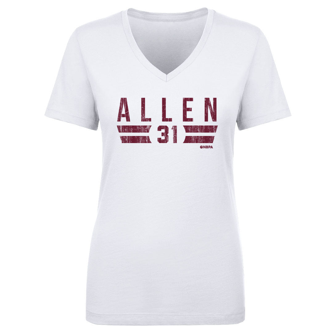 Jarrett Allen Women's V-Neck T-Shirt | 500 LEVEL
