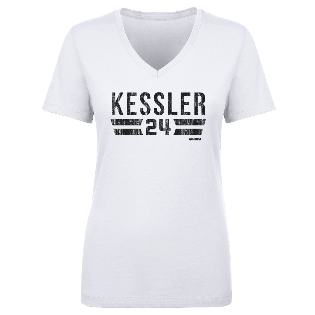 Walker Kessler Women's V-Neck T-Shirt | 500 LEVEL
