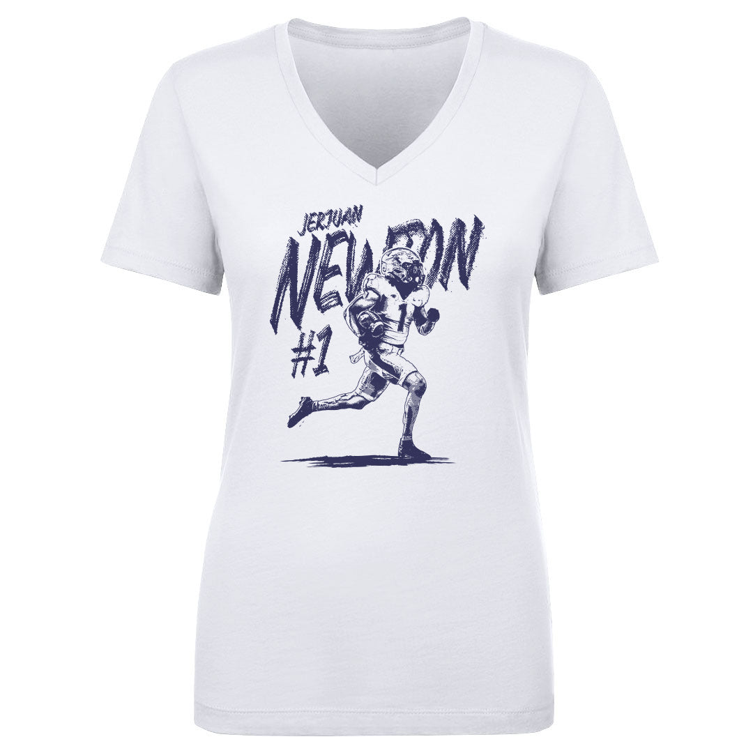 Jerjuan Newton Women's V-Neck T-Shirt | 500 LEVEL