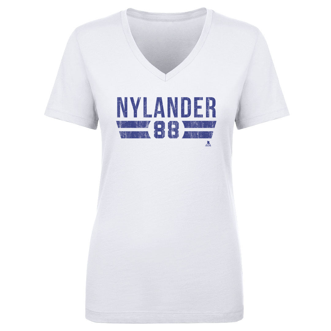 William Nylander Women's V-Neck T-Shirt | 500 LEVEL