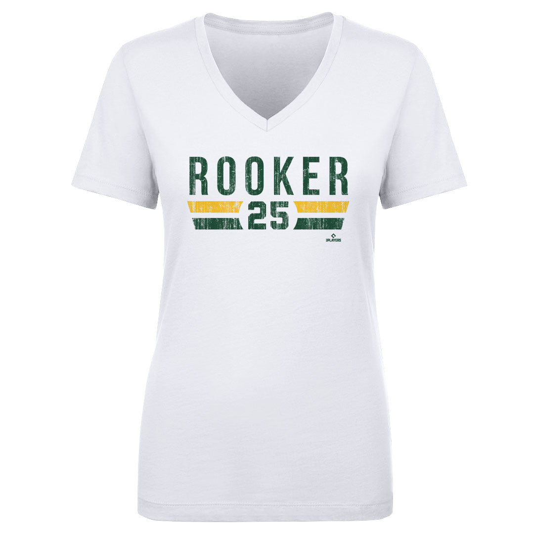 Brent Rooker Women's V-Neck T-Shirt | 500 LEVEL