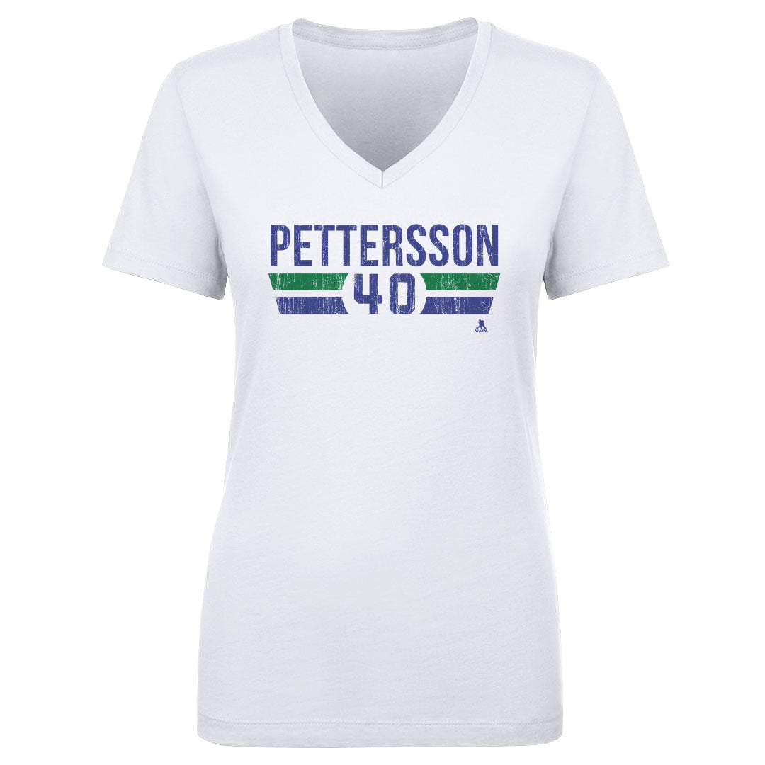 Elias Pettersson Women's V-Neck T-Shirt | 500 LEVEL