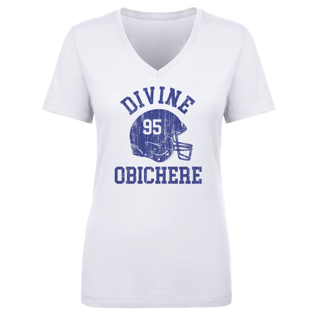 Divine Obichere Women's V-Neck T-Shirt | 500 LEVEL