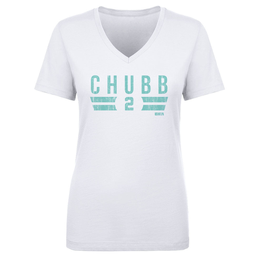 Bradley Chubb Women's V-Neck T-Shirt | 500 LEVEL